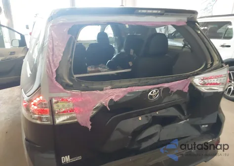 2011 Toyota Sienna Se z USA, uszkodzony, nr VIN 5TDXK3DC0BS128298